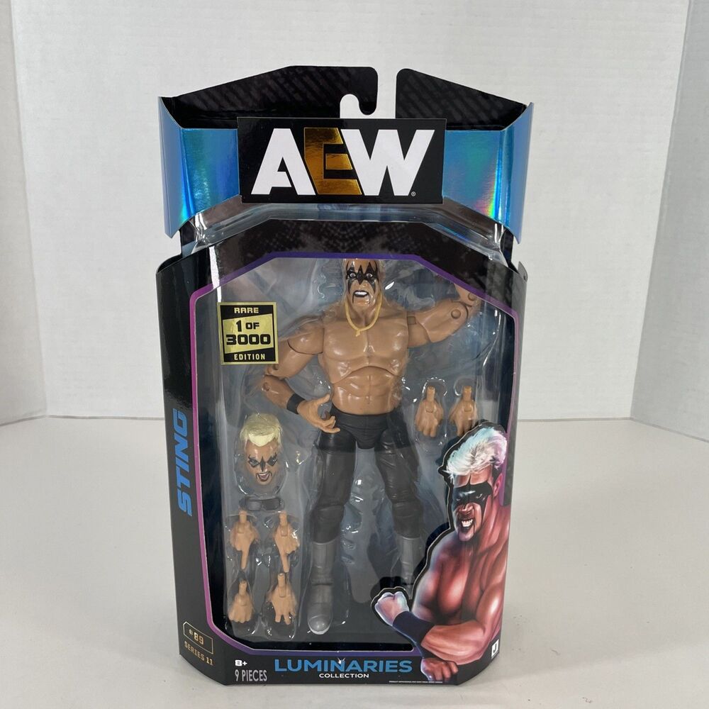 AEW Luminaries Sting Series 11 #89 Chase 1/3000 2025 Jazwares Free Shipping